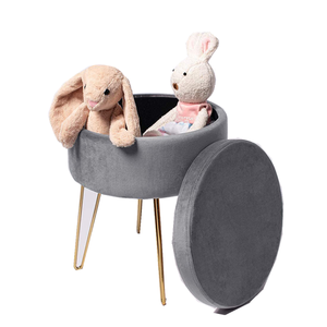 fashion design wholesale kiddies outdoor pink velvet stools &