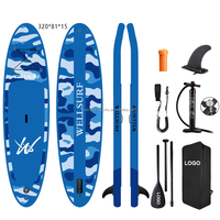 Planche à pagaie gonflable 10'6" 2026 avec tous les accessoires, planche à pagaie gonflable pour le surf, planche à pagaie SUP