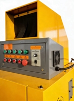 Mini-granulateur automatique de recyclage de fil de cuivre et d'acier inoxydable avec moteur pour le traitement des câbles usagés, capacité de 30-50 kg/h