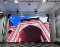 Pantalla LED Enrollable Jode de 5x3m, Kits Completos, Letrero Digital HD para Publicidad, Panel Plegable Flexible