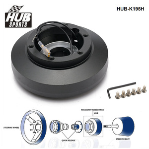 Kit de patron d'adaptateur de moyeu court de <span class=keywords><strong>volant</strong></span> en aluminium de 21mm de sport de HUB pour Mercede Benz <span class=keywords><strong>W123</strong></span> W124 W126 W201 190E HUB-K195H - Product Image 2