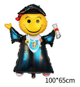 Theme 50Pcs/Bag Foil Aluminium <b>Balloons</b> for Graduation Party <b>Decoration</b> Supplies - Product Image 2