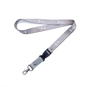 <span class=keywords><strong>Longe</strong></span> en polyester à transfert de chaleur à impression UV YDDS-525-1 YUDI avec boucle en plastique détachable et rivet non cousu - Product Image 1