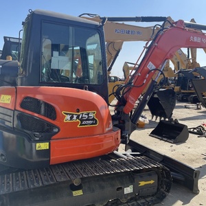 Mini-chargeuse d'occasion KUBOTA KX155-5 de 5,5 tonnes, 95 % neuve, à bas prix, modèles KX163-3, KX163-5, KX155, KX165, expédition mondiale, certifiée CE/EPA, à vendre - Product Image 6