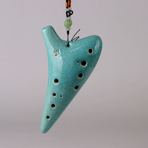Ocarina en céramique artisanale à 12 trous, tonalité Alto C, pour débutants et enseignement scolaire, approvisionnement en gros directement de l'usine - Product Image 2
