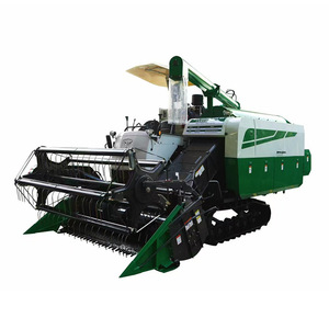 Combine <b>Harvester</b> Multifunctional Grain <b>Harvester</b> For <b>Corn</b> And Wheat Green Gear Drive Harvesting Machine - Product Image 4
