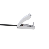 Plafonnier LED d'urgence non alimenté certifié CE - Encastré, conception 4-en-1, 3W 3H 200lm LiFePO4, montage au plafond