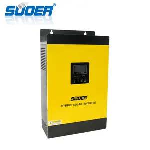 High frequency 4 kw 48V 3 in 1 MPPT solar hybrid inverter with cold start function