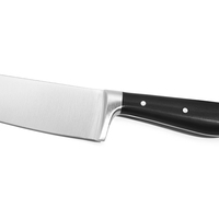 Couteau de chef écologique pas cher de 7,8 pouces, manche en ABS, lame en acier inoxydable 3cr14, couteau de cuisine de 8 pouces par Chefs