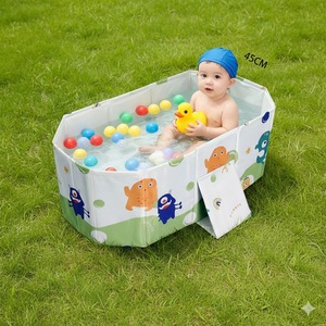 Bañera Plegable para Adultos, Bañera Plegable para Bebés, Bañera Plegable para Niños, Bañera Plegable para Niños Pequeños, Bañera Plegable para Adultos - Product Image 1