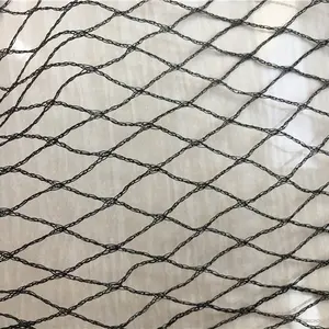 Hot Selling Heavy Duty Knotless Black Anti Bird Netting Vineyard Plastic Net Agricultural Cover Net