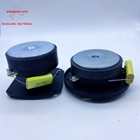 Kit pengganti Driver Tweeter mobil, kualitas tinggi 25.4mm 1 "diafragma Titanium bingkai logam campuran Aluminium, aksesori Speaker