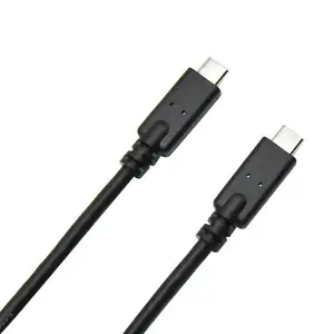 1.5M 3A 60W 4K60Hz Fast Charge USB 3.1 Gen2 Extension Cable 10Gbps USB Type C Male To Type-C Female Braid Shielding For Cars
