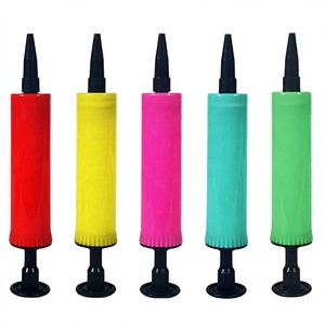 <span class=keywords><strong>REIANS</strong></span> Mini Plastik-Handballonpumpe Zufällig Gefärbt für Folien-/Latexballons Tragbarer Weihnachtsparty-Luftpumpe - Product Image 3