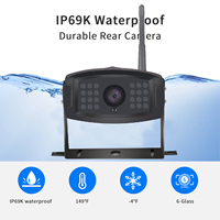 Caméra de recul 2mp WIFI 4G/5G 1080P, fonctionne avec téléphone IOS et ANDROID pour vue arrière, contrôle, prise de photos et vidéo