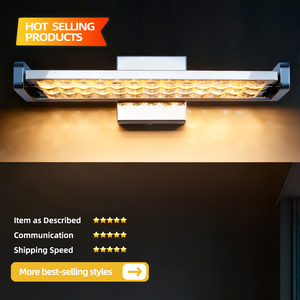 Lámpara de Pared Negra de Cristal para Baño, Aplique de Pared para Dormitorio, Lámpara de Pared para Baño, Cocina, Sala de Estar - Product Image 2