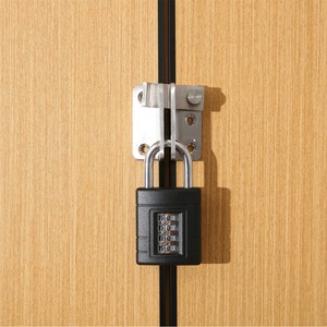 กุญแจรหัสแบบผสม 4 หลัก ผลิตจากโลหะผสมสังกะสี สำหรับตู้เก็บของ โกดัง โรงยิม ป้องกันการโจรกรรม กุญแจอุตสาหกรรม รุ่น HB52 - Product Image 2