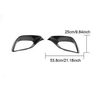 Sợi Carbon E63 front bumper Air Vent bìa cho Mercedes Benz E Class W213 s213 AMG 2016-2020 1 cặp - Product Image 6