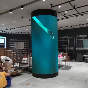 Bảng Tròn 360 Độ Màn Hình Bảng Quảng Cáo Nhỏ Pantalla De Màn Hình Led Linh Hoạt Có Thể Cuộn - Product Image 3