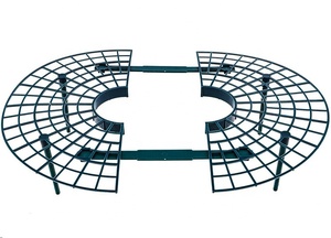 Les Supports de plantes à fraises rehaussent le Fruit, préviennent la pourriture, les Supports de plantes à tomates sont très efficaces contre les escargots, les limaces et les fraises - Product Image 3