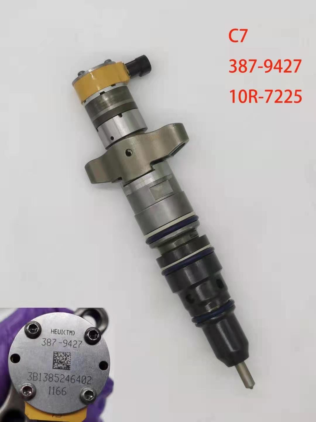Diesel Engine Common Rail Fuel Injector 10R-7225 387-9427 for Excavator Parts C7 engine
