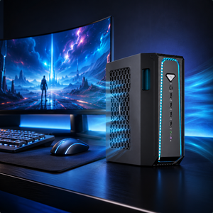 มินิพีซี RTX 5070 12GB เกมมิ่งพีซี 9 คอมพิวเตอร์ตั้งโต๊ะ DDR5 ช่องเสียบคู่ พัดลมระบายความร้อนแบบ Heat Pipes สำหรับอีสปอร์ต และเมนบอร์ด Sl-800AMD AMD B650 - Product Image 1