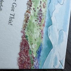 Tùy chỉnh thiết kế trọng lượng nhẹ cá nhân treo tag lễ hội kỳ nghỉ thiệp chúc mừng in các tông giấy bìa in ấn - Product Image 5