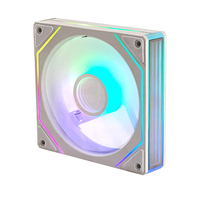 120mm Modulación de ancho de pulso ARGB RGB caja de juego computadora CPU ventilador de refrigeración 4 pines 12V ventilador de caja de computadora de escritorio