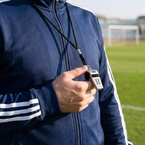 Silbato Grabado con Cordón, Silbatos Deportivos Personalizados de Acero Inoxidable para Entrenadores, Árbitros, Profesores - Product Image 3