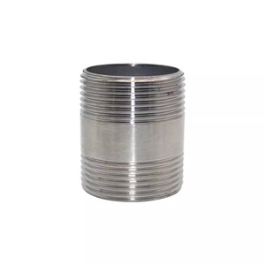 Raccords de tuyauterie filetés d'un côté <span class=keywords><strong>CNJS</strong></span> Factory Direct SS304 316 DN15, embout de soudure lisse avec filetages NPT BSPP BSPT G - Product Image 4