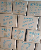 Produit dentaire de soins bucco-dentaires 3 joueurs bavoirs dentaires jetables étanches