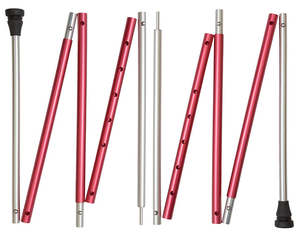 Support de tente de camping réglable en aluminium <span class=keywords><strong>pour</strong></span> baldaquin, kit de <span class=keywords><strong>poteau</strong></span> de <span class=keywords><strong>voile</strong></span> <span class=keywords><strong>d</strong></span>'<span class=keywords><strong>ombrage</strong></span> extérieur - Product Image 5