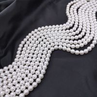Perles de verre rondes HBJC en cristal de haute qualité, brillantes, de 3 mm à 12 mm, pour la fabrication de bijoux