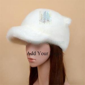 Metal Palte Logo Warm Hat All Black - Product Image 3