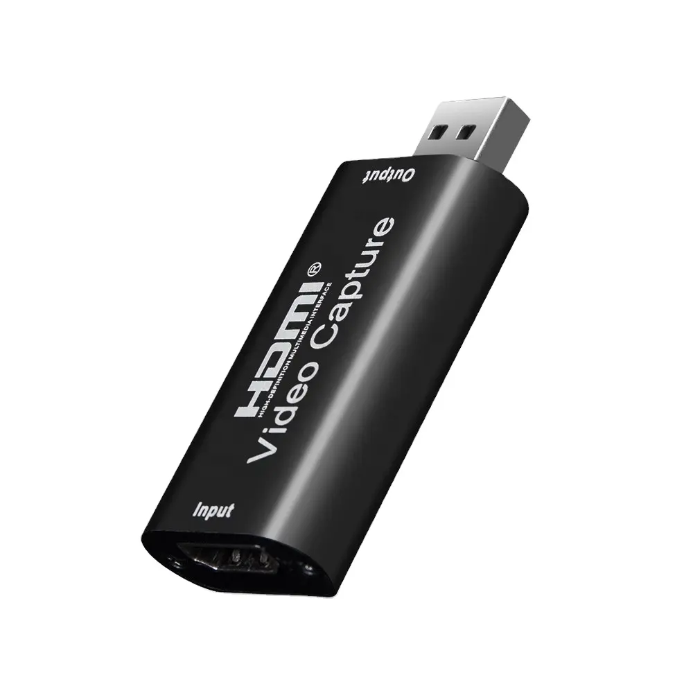 Xput HDMI Capture Card 1080P USB 2.0 Video Capture Grabber Catatan Kotak untuk PS4 Permainan DVD Camcorder Kamera Merekam live Streaming