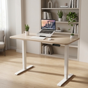 Escritorio de Oficina Eléctrico Ajustable con Estructura Metálica que Garantiza Estabilidad y Capacidad de Carga para un Trabajo Saludable - Product Image 2