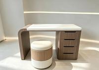 Table de Manucure de Luxe pour Salon, Poste de Travail pour Onglerie, Table de Beauté pour Spa, Plan de Travail pour Manucuriste
