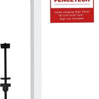 Panneau de signalisation immobilière pour visites immobilières et ventes de jardin, avec options de base plate et de base gothique, en PVC blanc
