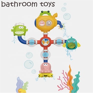 Éducation précoce ensemble <span class=keywords><strong>de</strong></span> jouets <span class=keywords><strong>de</strong></span> <span class=keywords><strong>bain</strong></span> en plastique pour les tout-petits bébé jouer à l'eau assembler tuyau épissage <span class=keywords><strong>Puzzle</strong></span> salle <span class=keywords><strong>de</strong></span> <span class=keywords><strong>bain</strong></span> océan plomberie <span class=keywords><strong>Puzzle</strong></span> - Product Image 2