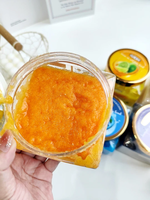 Natuurlijke zeezout bodyscrub met kokosolie VE Exfoliërende dode huidcellen verwijderaar voor anti-veroudering huidverzorgende bodyscrub crème