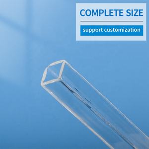Индивидуальные прозрачные различные размеры прямоугольной кварцевой трубки квадратной кварцевой стеклянной трубки - Product Image 5