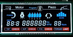 Nhà Máy Giá tùy chỉnh phân khúc Glass Bảng điều chỉnh điện Scooter Màn hình hiển thị xe máy công tơ mét <span class=keywords><strong>LCD</strong></span> hiển thị <span class=keywords><strong>LCD</strong></span> cho công tơ mét - Product Image 2