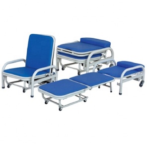 Mobilier d'hôpital de luxe, équipement médical, canapé Convertible, chaise d'accompagnement pour la famille des patients, chaise d'escorte pour hôpital - Product Image 5
