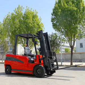 Consegna rapida 3ton batteria al litio carrello elevatore elettrico con gomma solida prodotto veloce ed efficiente - Product Image 2
