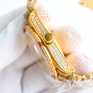 Relojes de hombre de acero inoxidable con cristal de zafiro azul, de diseño de marca de lujo de alta gama, con función de resistencia al agua profunda. - Product Image 2