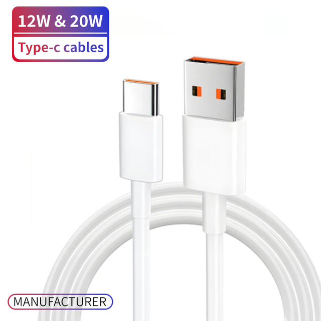 Universal Magnetic Type-C Micro USB Charging Cable 5A/6A Fast Charging Pure Copper Core TPE Jacket 1m/2m Length IOS Computer