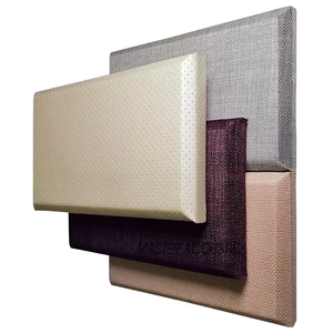 Panneau mural <span class=keywords><strong>acoustique</strong></span> moderne en polyester 100% 25 mm Panneau insonorisant de haute qualité Écologique et ignifuge - Product Image 1