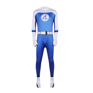 Disfraz de Cosplay de los Cuatro Fantásticos, Mono Azul de Mr. Fantástico, Mujer Invisible, Halloween - Product Image 5
