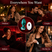 Analer Vibrator mit Fernbedienung, 10 Frequenzen, Wasserdicht, Silikon-Jewel-Butt-Plug, Rosa, Wiederaufladbar, Unisex-Spielzeug, Großhandel