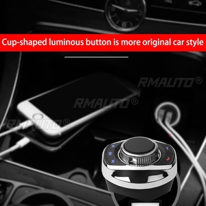 <b>Wireless</b> 8 Keys Car Steering Wheel Control Knob Button Smart <b>Switch</b> With LED <b>Light</b> Radio Car Android Navigation Player Cup Shape - Product Image 3